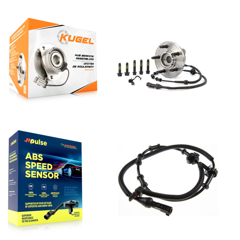 Kugel K7S-100110 Wheel Bearing and Hub Assembly for 2002-2005 Ford Explorer, Lincoln Aviator, Mercury Mountaineer - Front product image