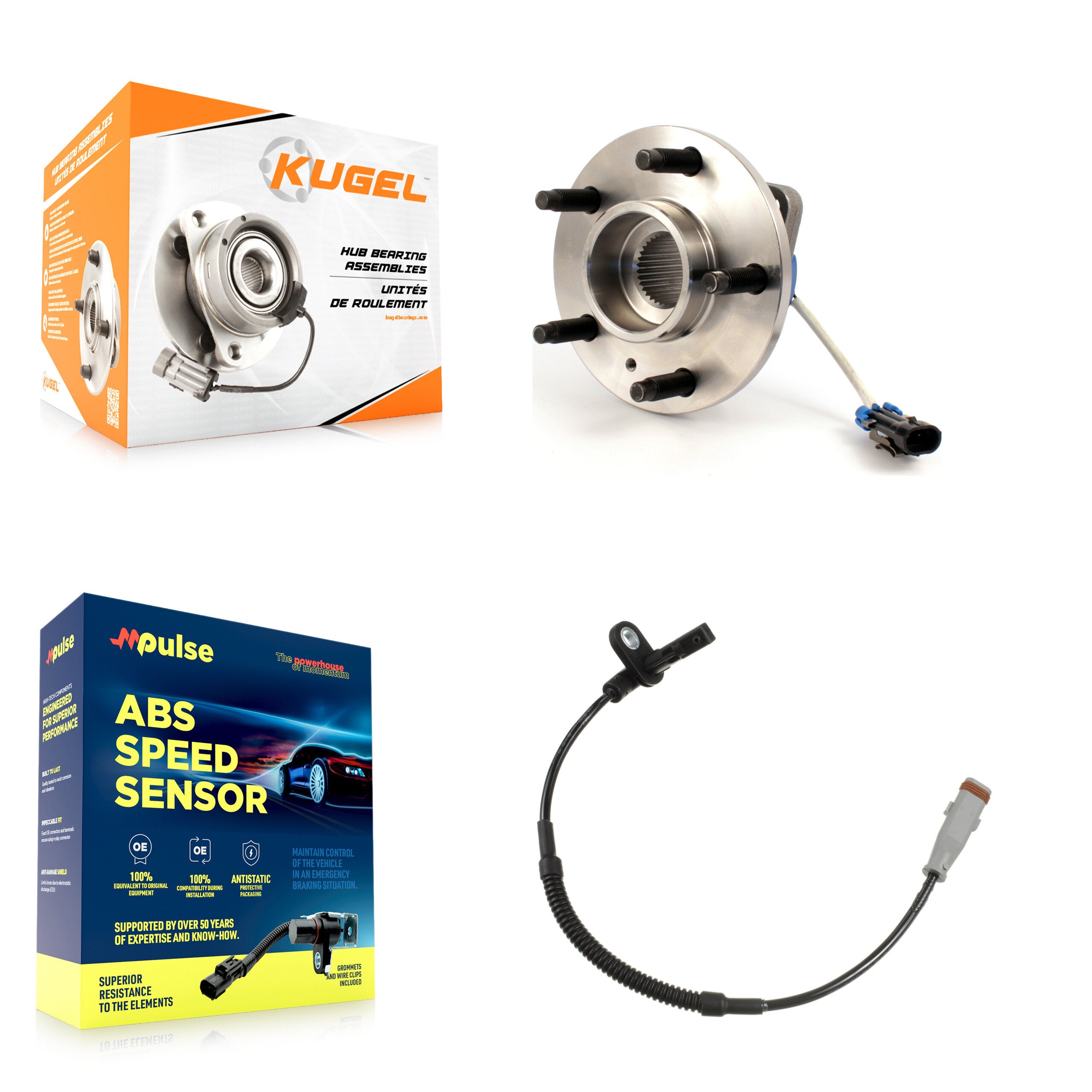 Kugel K7S-100152 Wheel Bearing and Hub Assembly for 2010 Buick Allure - Front product image