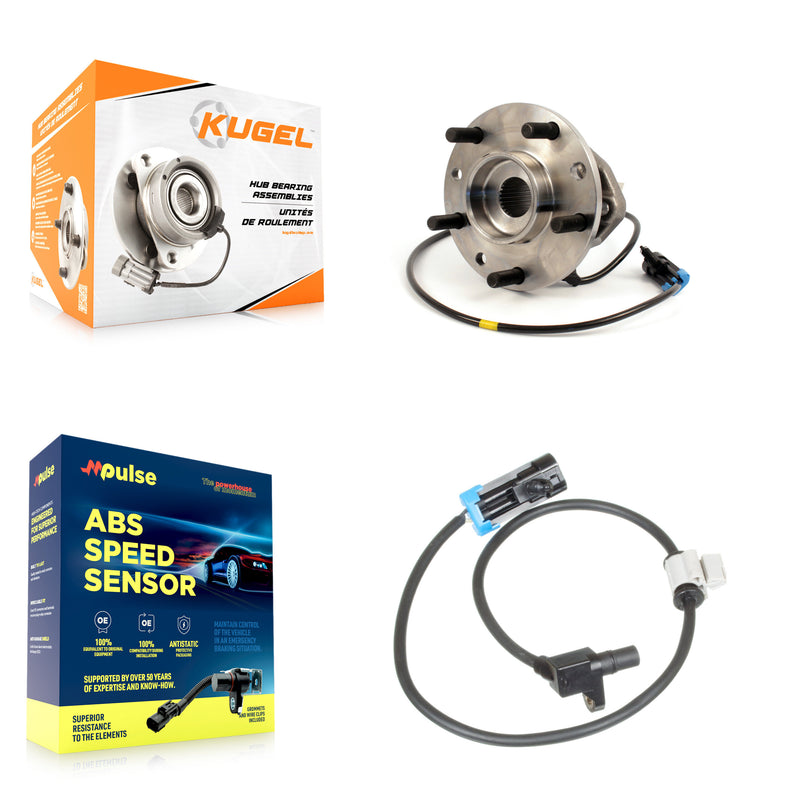 Kugel K7S-100159 Wheel Bearing and Hub Assembly for 1998-2005 Chevrolet Blazer, GMC Jimmy - Front product image