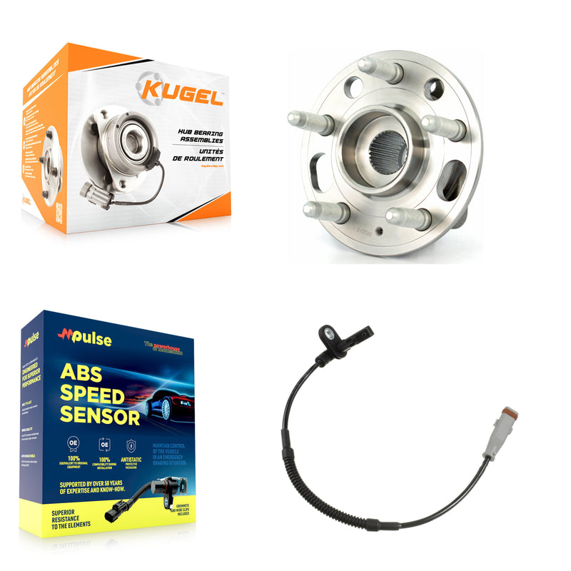 Kugel K7S-100187 Wheel Bearing and Hub Assembly for 2010-2013 Buick Regal, Buick LaCrosse, Saab 9-5 - Front product image