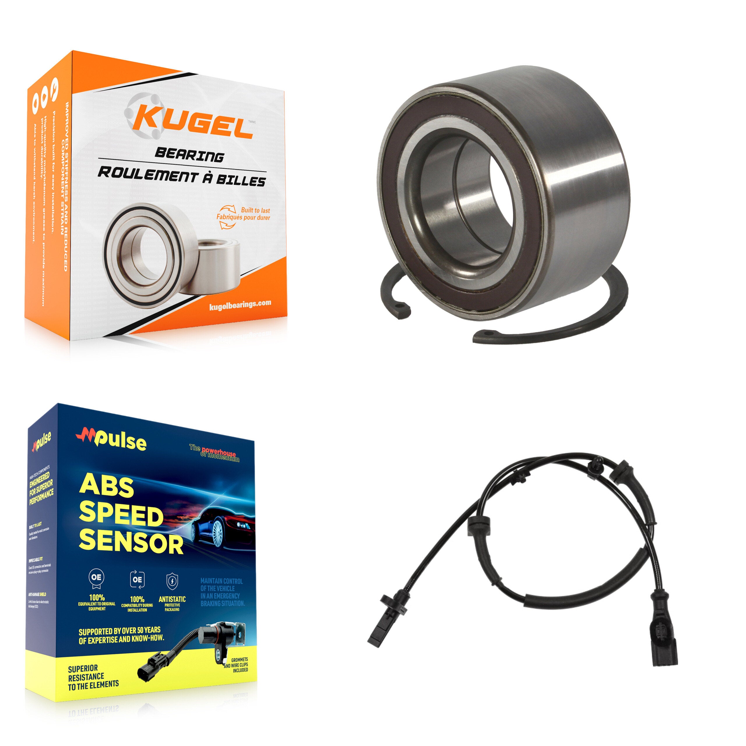 Kugel K7S-100295 Wheel Bearing for 2011 Ford Fiesta - Front product image