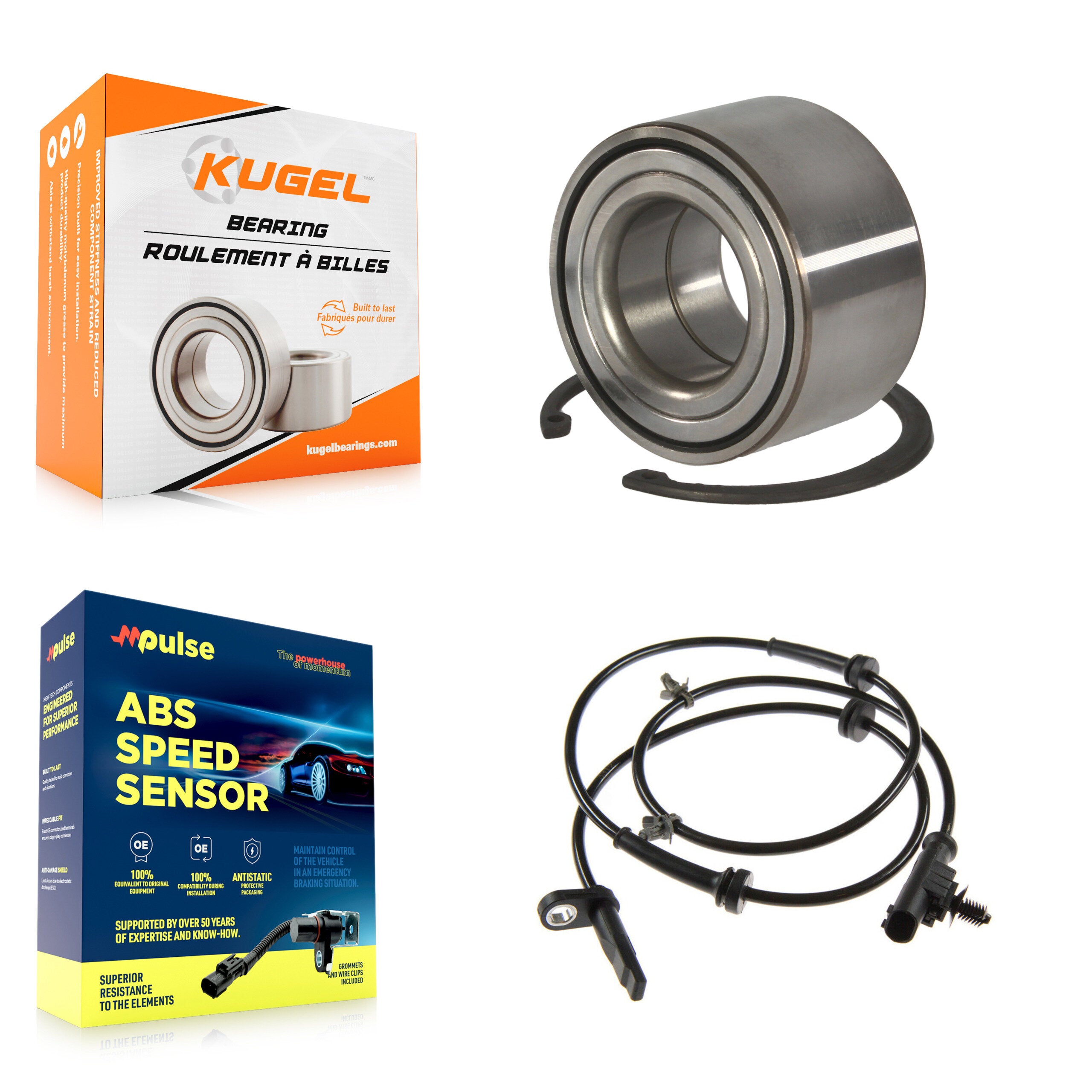 Kugel K7S-100305 Wheel Bearing for 2010-2011 Nissan Versa - Front product image