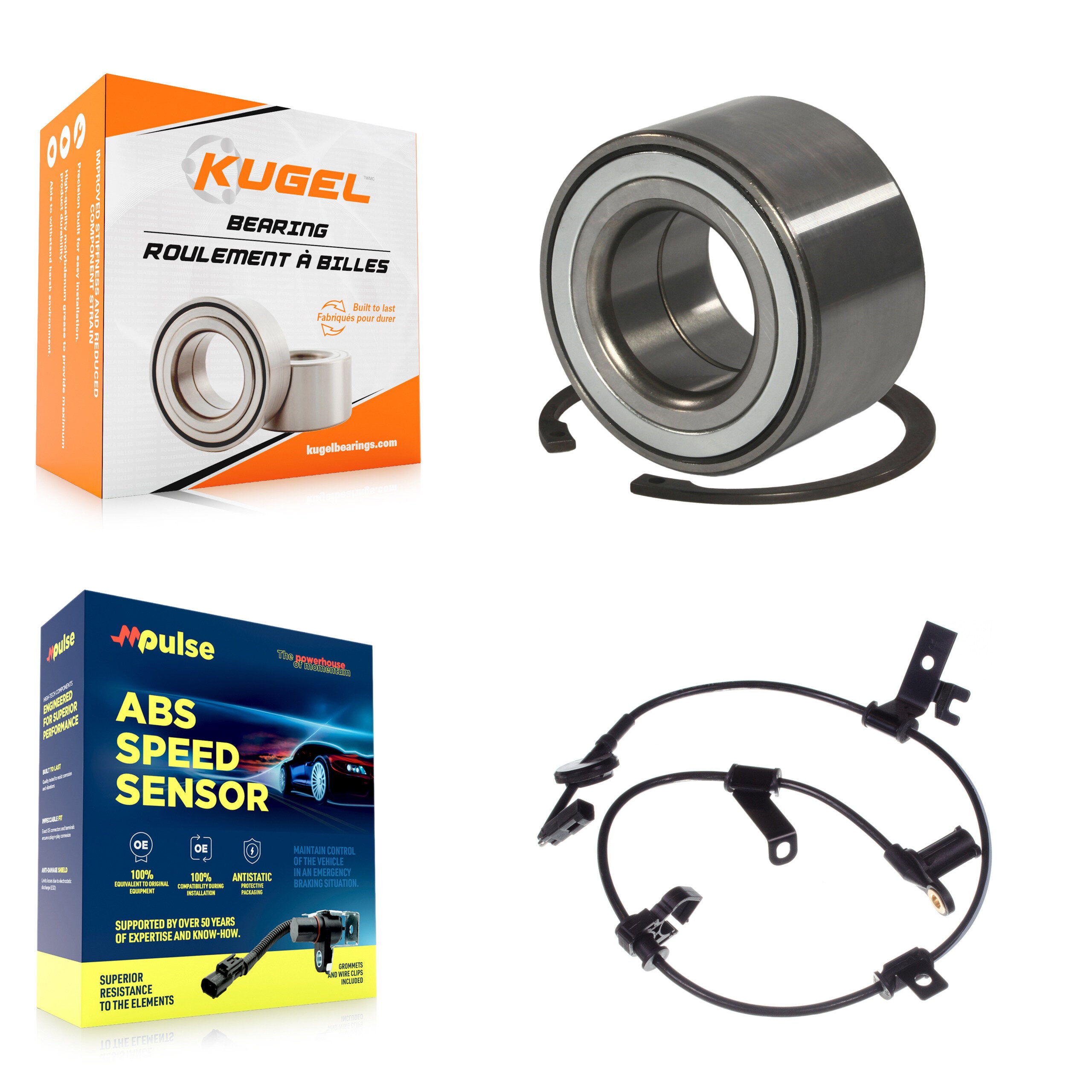Kugel K7S-100332 Wheel Bearing for 2005-2008 Mazda Tribute, Ford Escape, Mercury Mariner - Rear product image