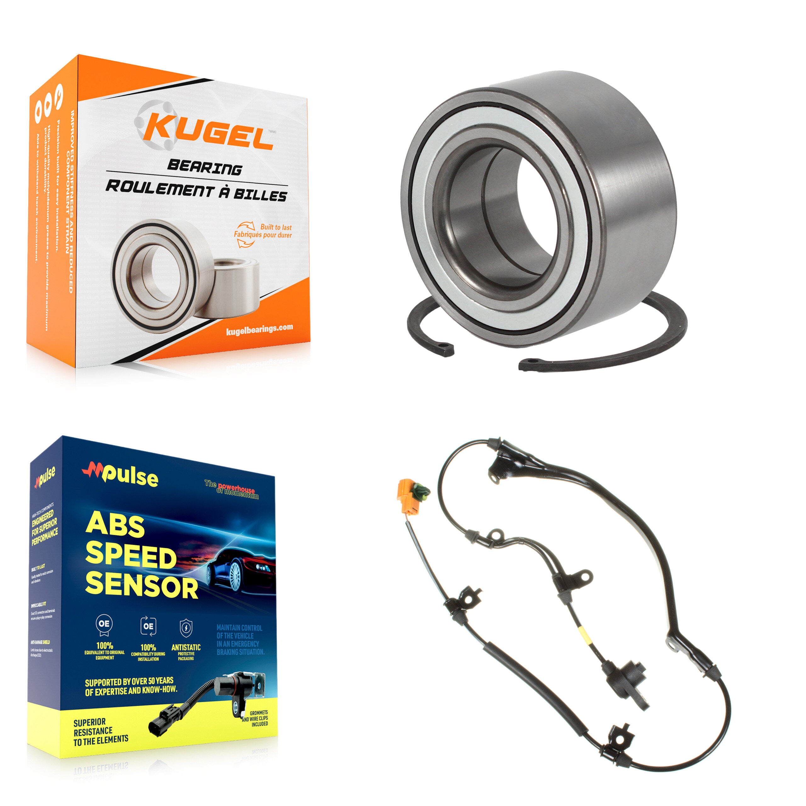 Kugel K7S-100336 Wheel Bearing for 2001-2008 Honda Pilot, Acura MDX - Rear product image