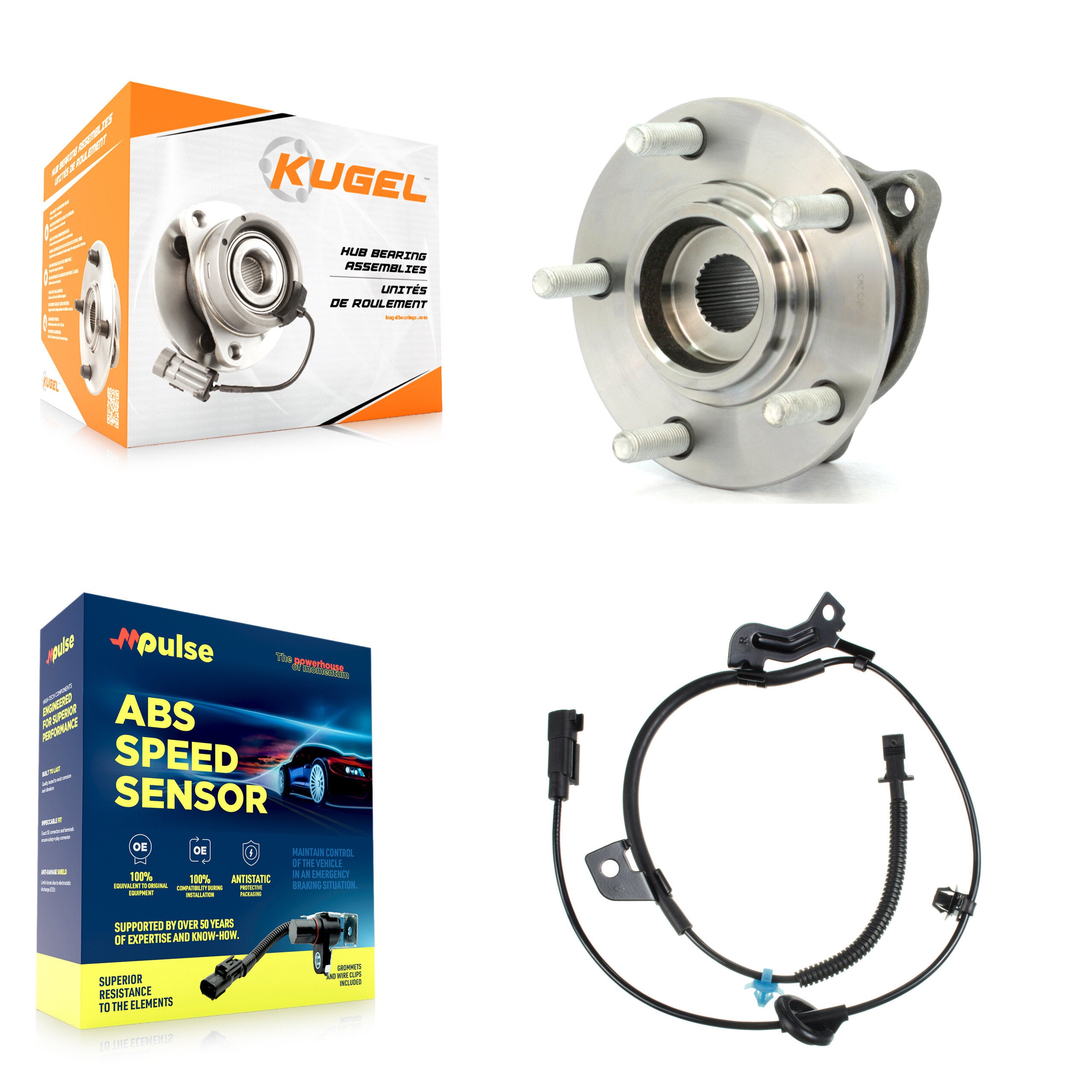 Kugel K7S-100570 Wheel Bearing and Hub Assembly for 2011 Mitsubishi Outlander Sport - Rear product image