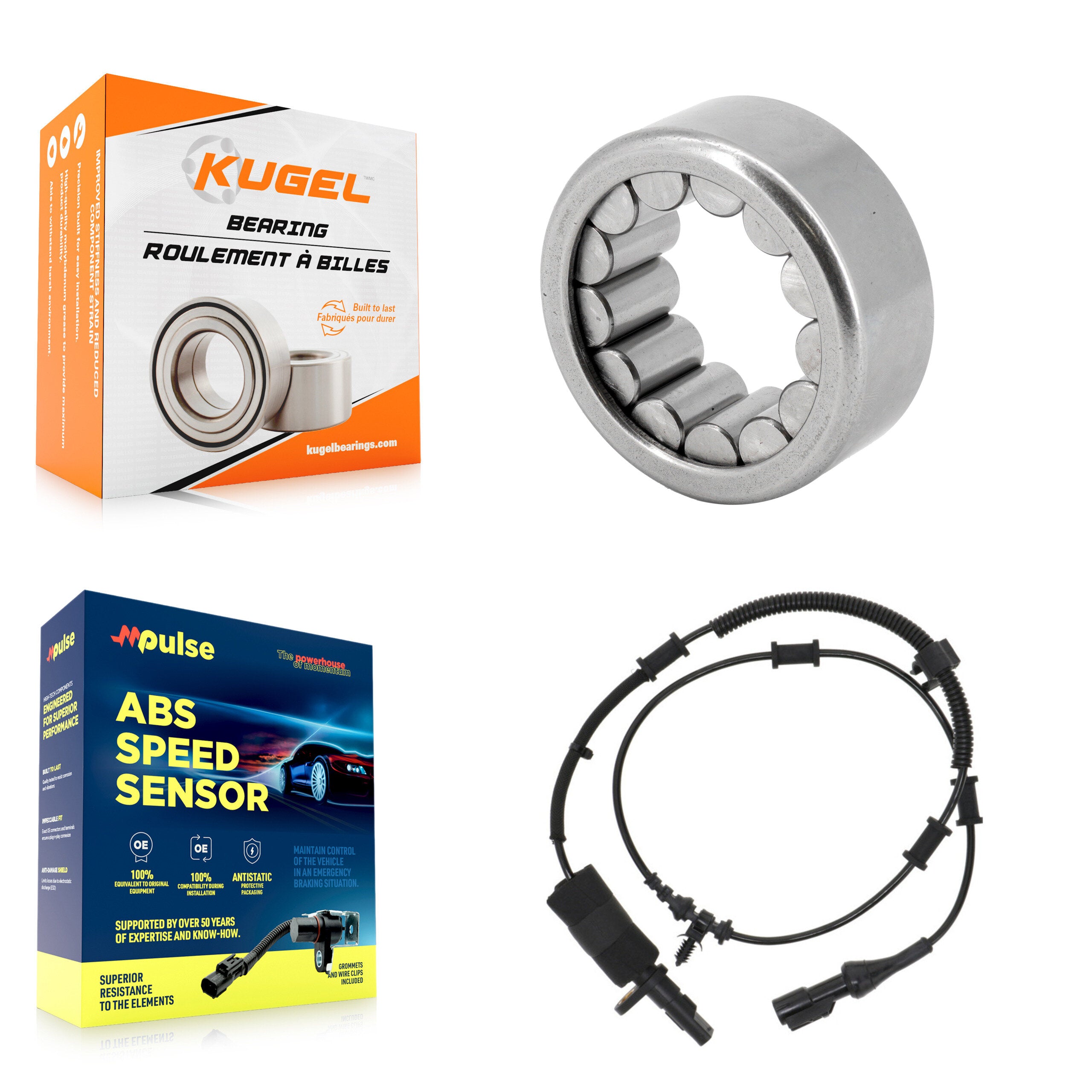 Kugel K7S-100653 Wheel Bearing for 2009-2010 Ford E-150 - Rear product image