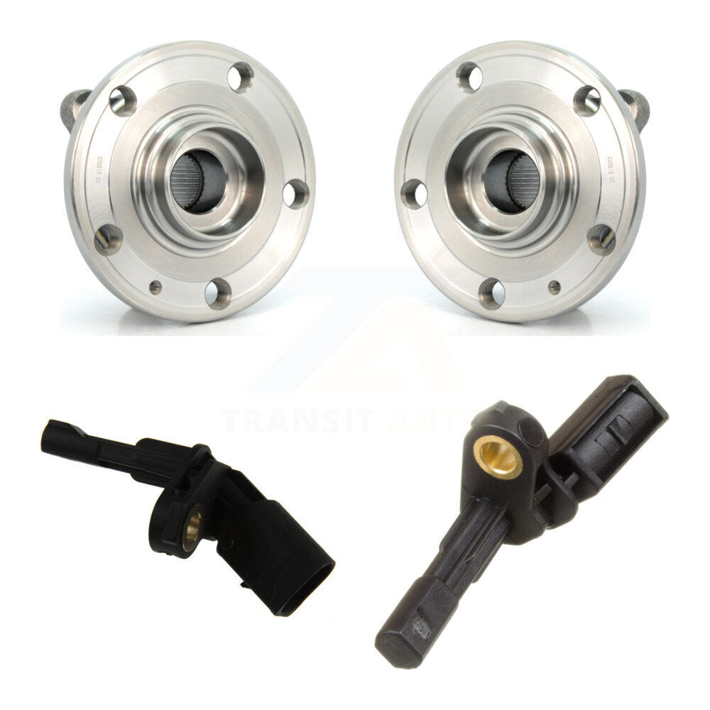 Kugel K7S-101144 Wheel Bearing and Hub Assembly for 2006-2018 Volkswagen Tiguan Limited, Audi A3 Quattro, Volkswagen CC & more - Rear product image