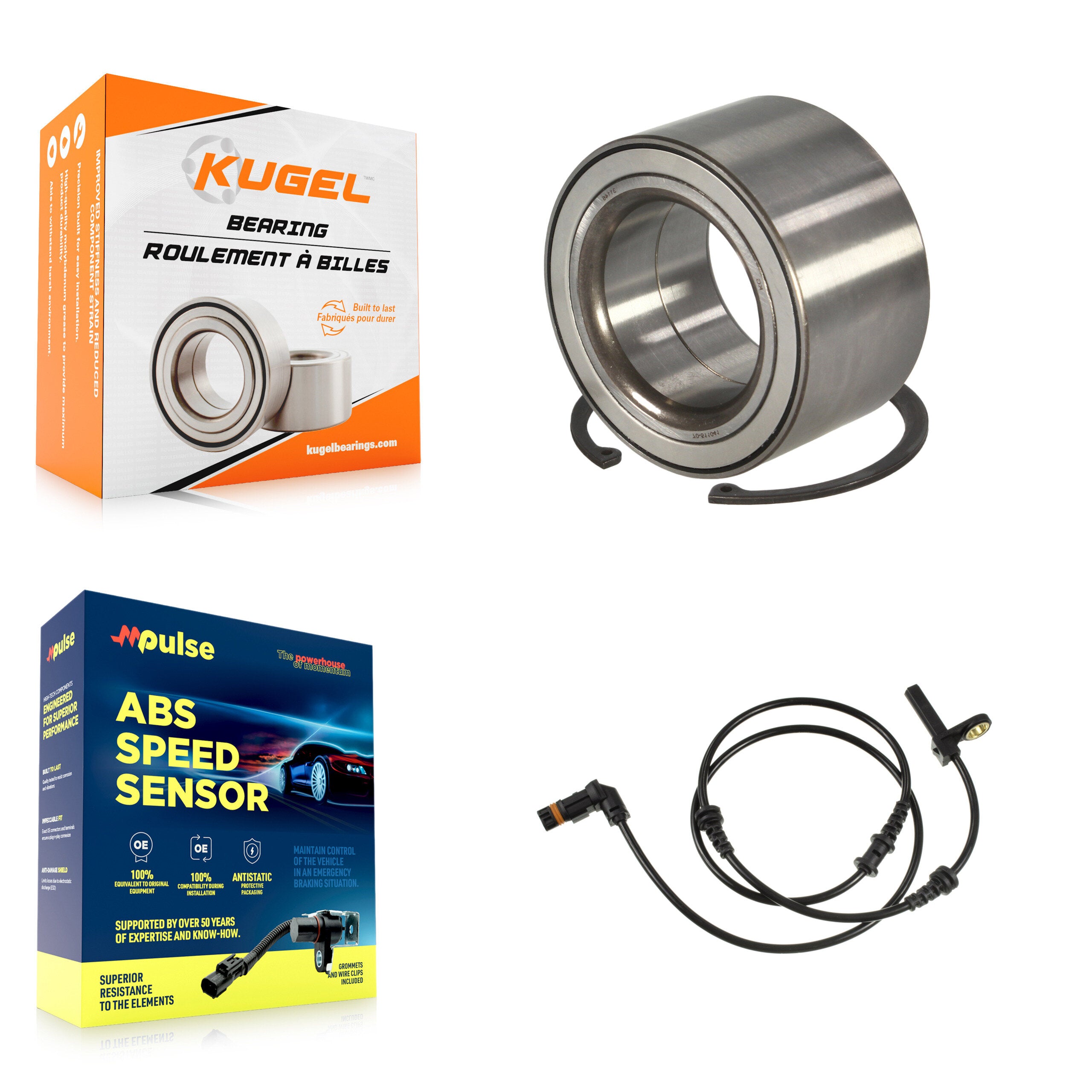 Kugel K7S-101498 Wheel Bearing for 2011 Mercedes-Benz GL450, Mercedes-Benz GL550, Mercedes-Benz ML350 & more - Rear product image
