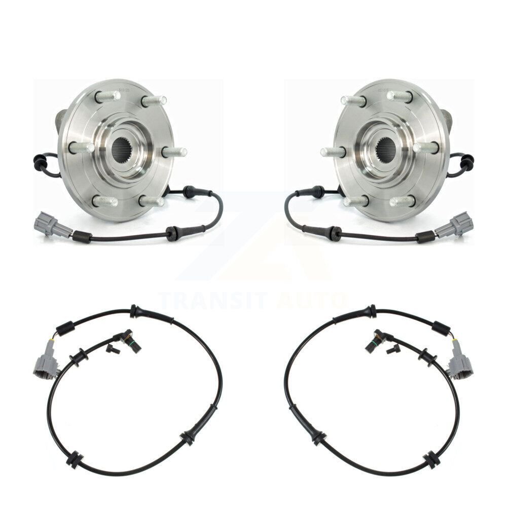 Kugel K7S-101852 Wheel Bearing and Hub Assembly for 2008-2011 INFINITI QX56, Nissan Armada, Nissan TITAN - Front product image