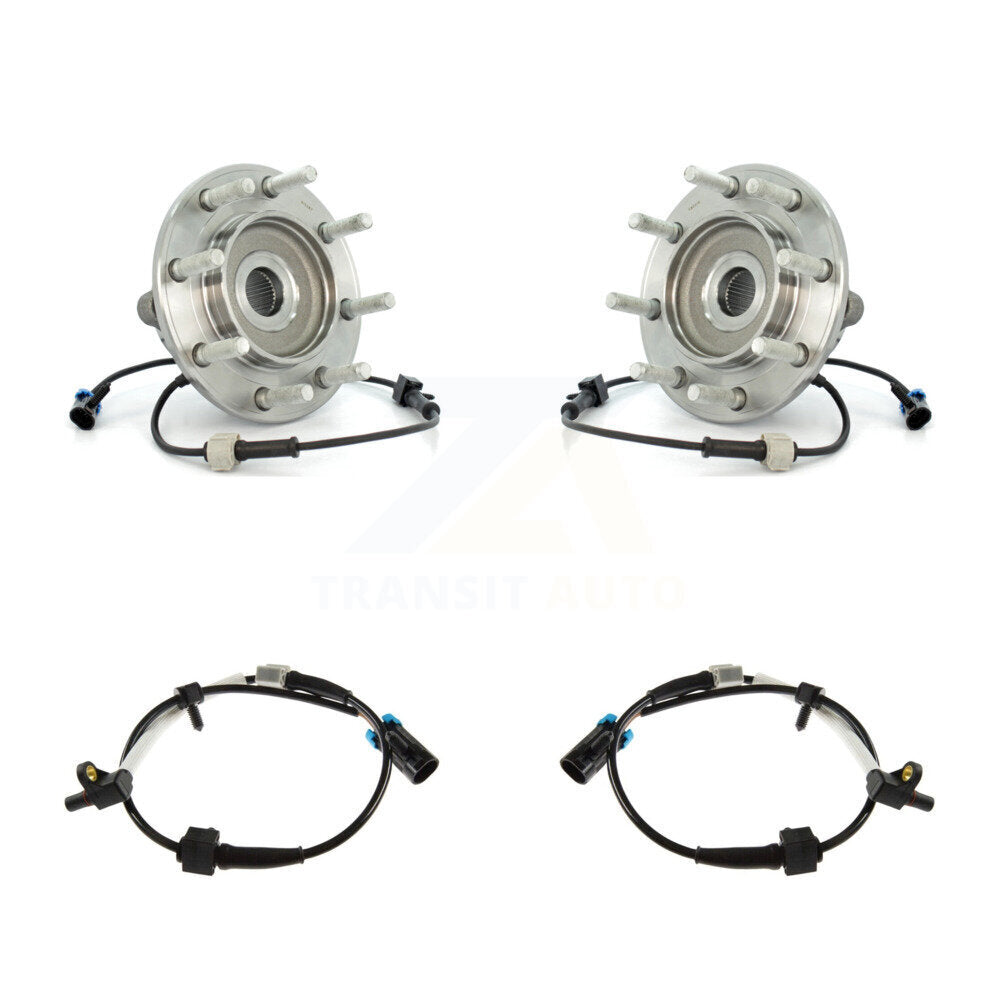 Kugel K7S-101926 Wheel Bearing and Hub Assembly for 2001-2007 Chevrolet Silverado 3500 Classic, GMC Sierra 3500 Classic, Chevrolet Silverado 3500 & more - Front product image