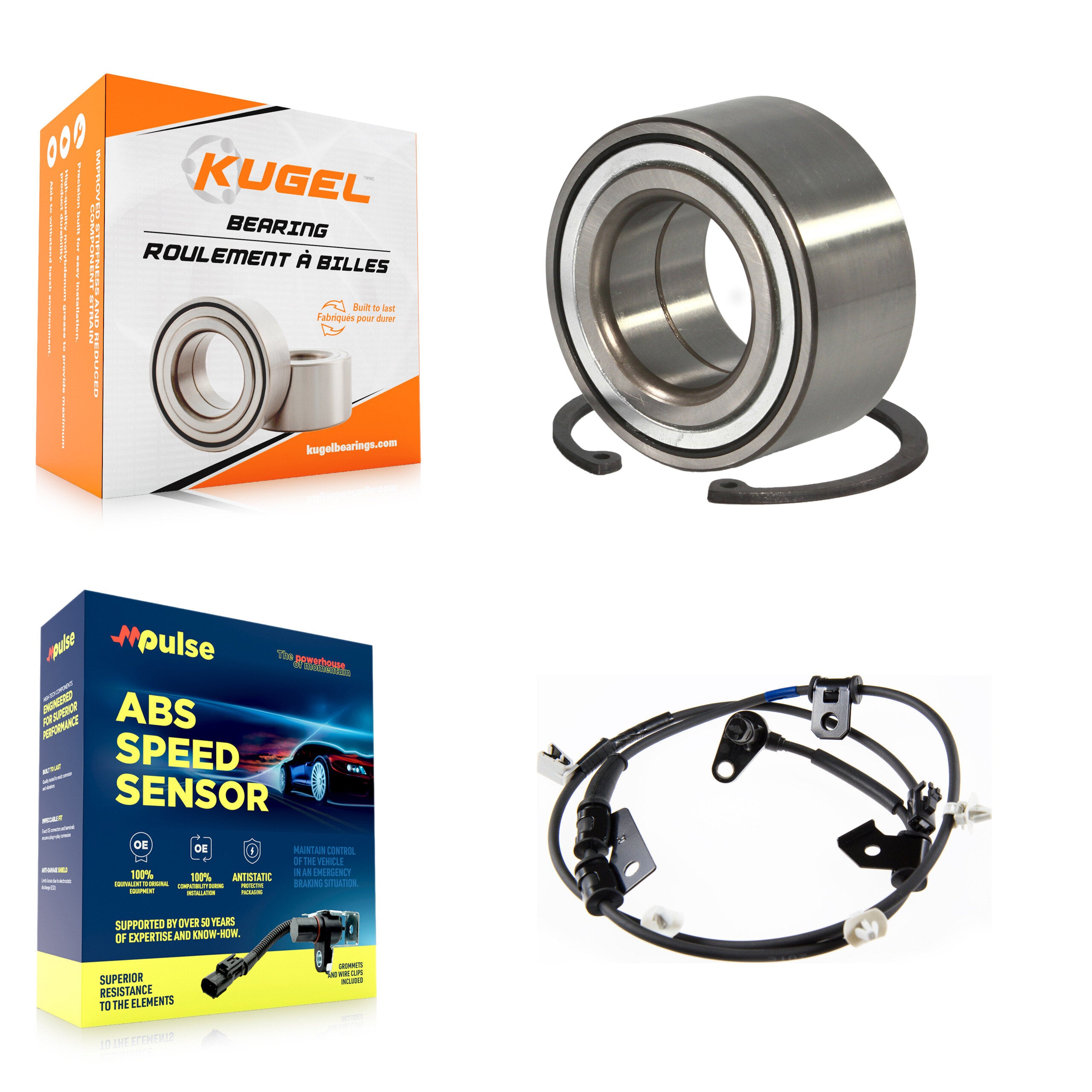 Kugel K7S-102133 Wheel Bearing for 2006-2008 Hyundai Tiburon - Front product image