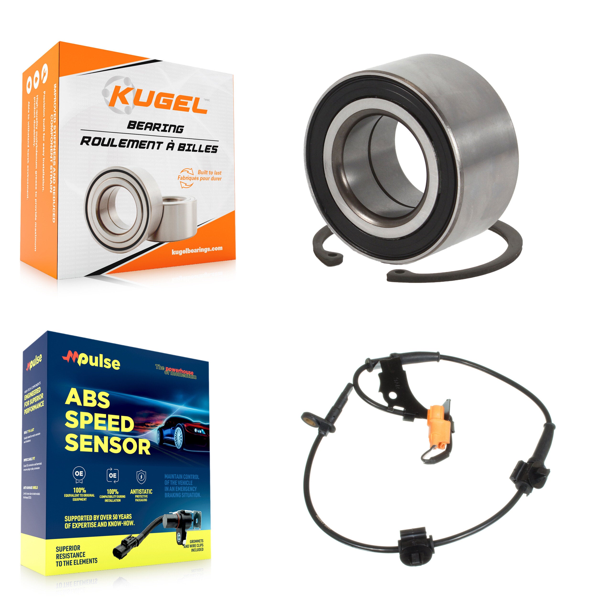 Kugel K7S-102150 Wheel Bearing for 2007-2010 Honda Element - Front product image