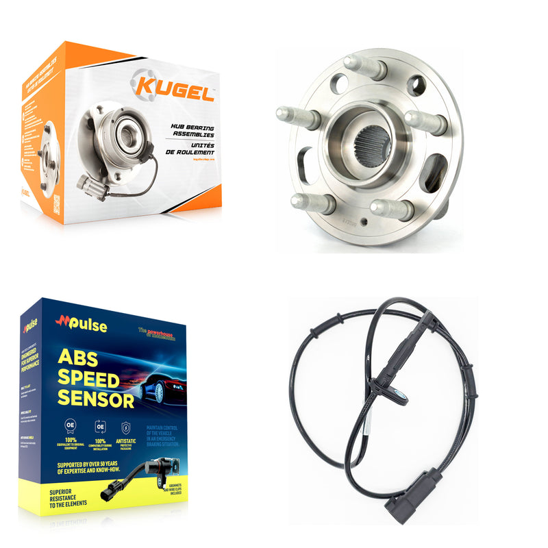 Kugel K7S-102249 Wheel Bearing and Hub Assembly for 2010-2017 Chevrolet Equinox, GMC Terrain - Front product image