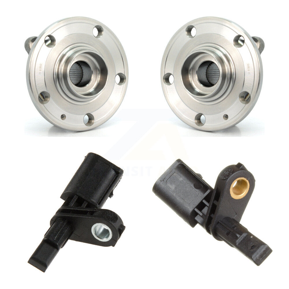 Kugel K7S-102353 Wheel Bearing and Hub Assembly for 2005-2021 Volkswagen Passat, Audi Q3, Volkswagen Beetle & more - Front product image