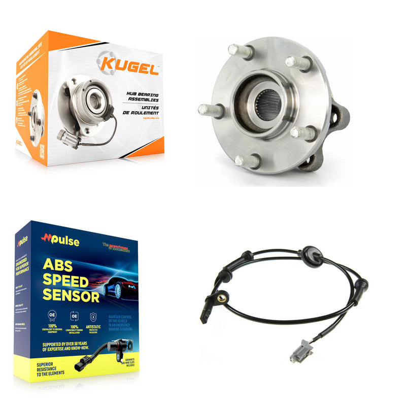 Kugel K7S-102581 Wheel Bearing and Hub Assembly for 2005-2009 Nissan Quest - Front product image