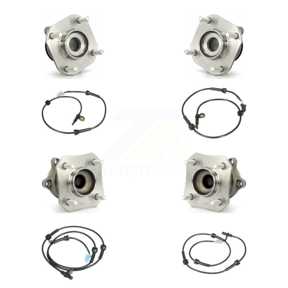 Kugel K7S-102861 Wheel Bearing and Hub Assembly for 2007-2012 Nissan Sentra - Front and Rear product image