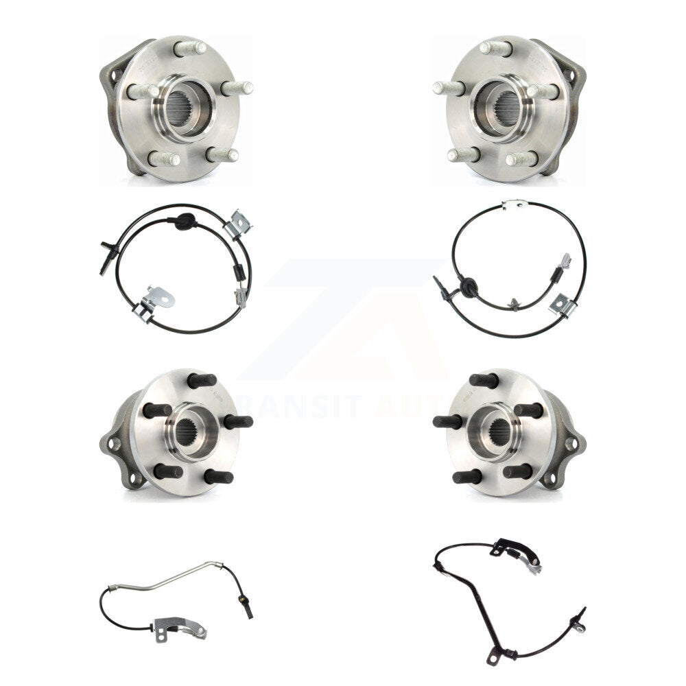 Kugel K7S-102881 Wheel Bearing and Hub Assembly for 2007-2009 Subaru Outback, Subaru Legacy - Front and Rear product image