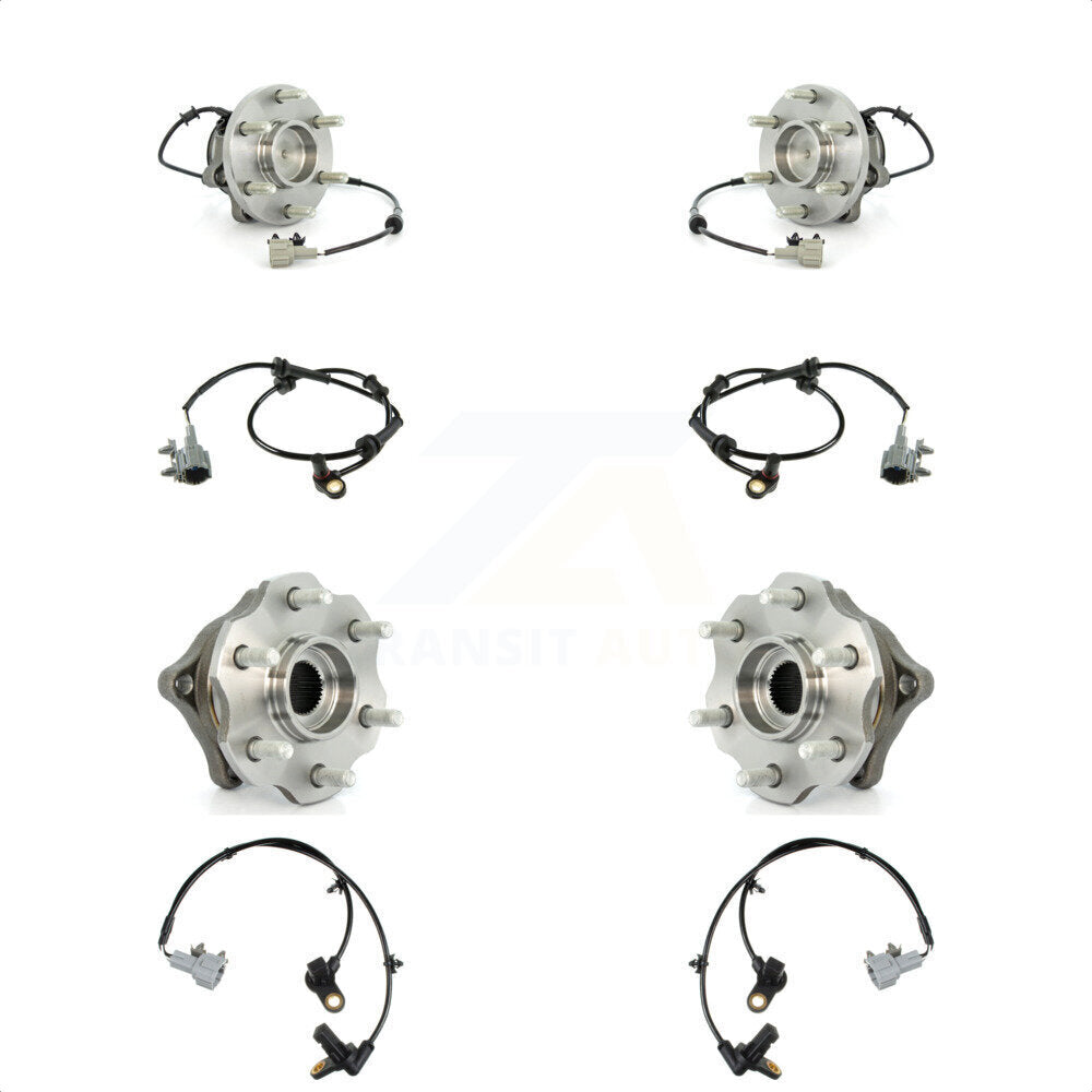 Kugel K7S-102947 Wheel Bearing and Hub Assembly for 2005-2012 Nissan Pathfinder - Front and Rear product image