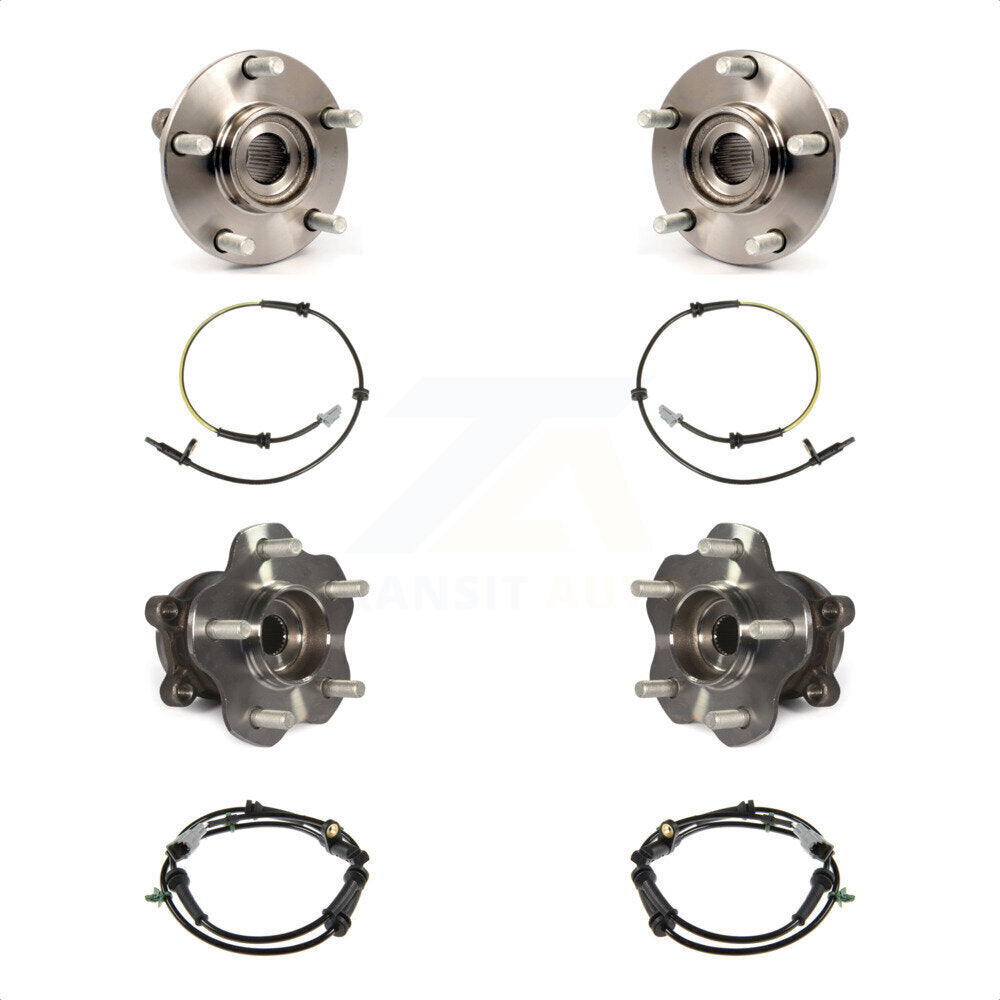 Kugel K7S-102980 Wheel Bearing and Hub Assembly for 2014-2015 Nissan Rogue Select - Front and Rear product image