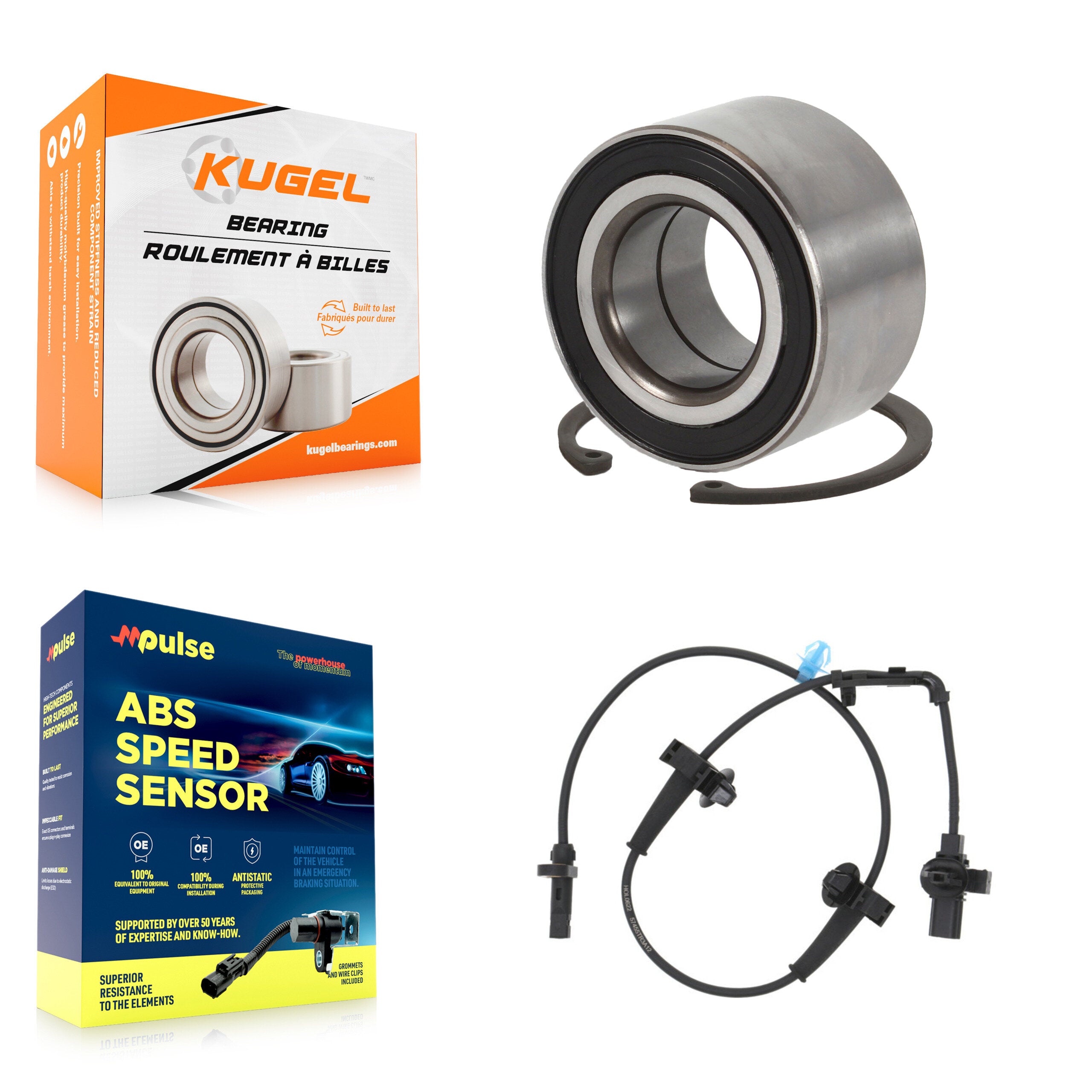 Kugel K7S-103116 Wheel Bearing for 2014-2015 Honda Civic - Front product image