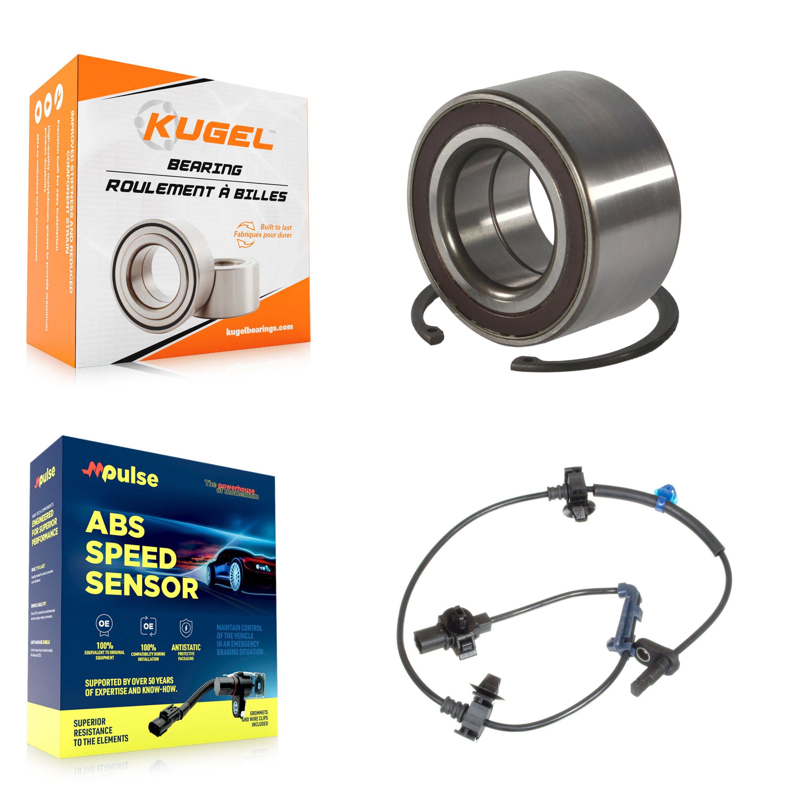 Kugel K7S-103301 Wheel Bearing for 2007-2011 Honda CR-V - Front product image