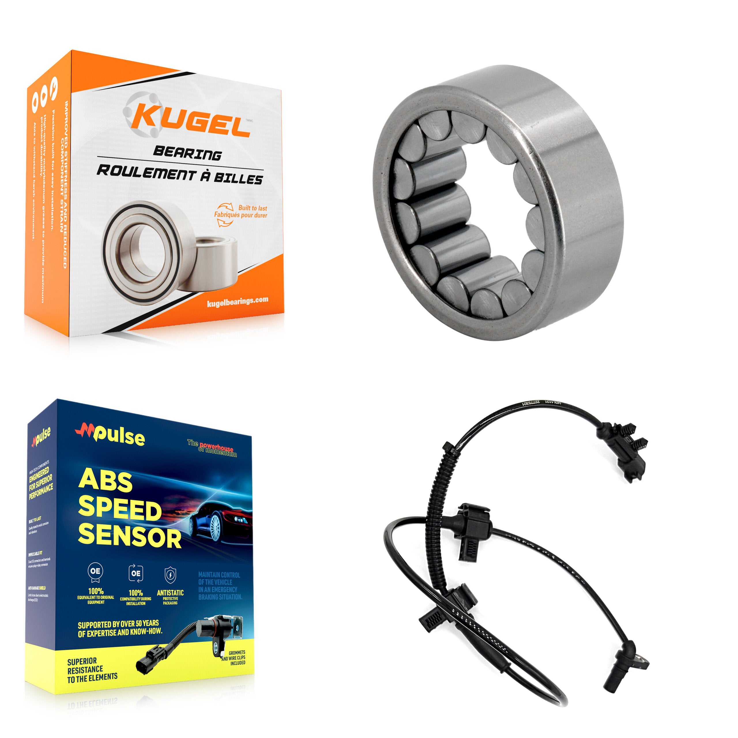 Kugel K7S-103333 Wheel Bearing for 2014-2019 Chevrolet Silverado 1500 LD, GMC Sierra 1500 Limited, Chevrolet Silverado 1500 & more - Rear product image