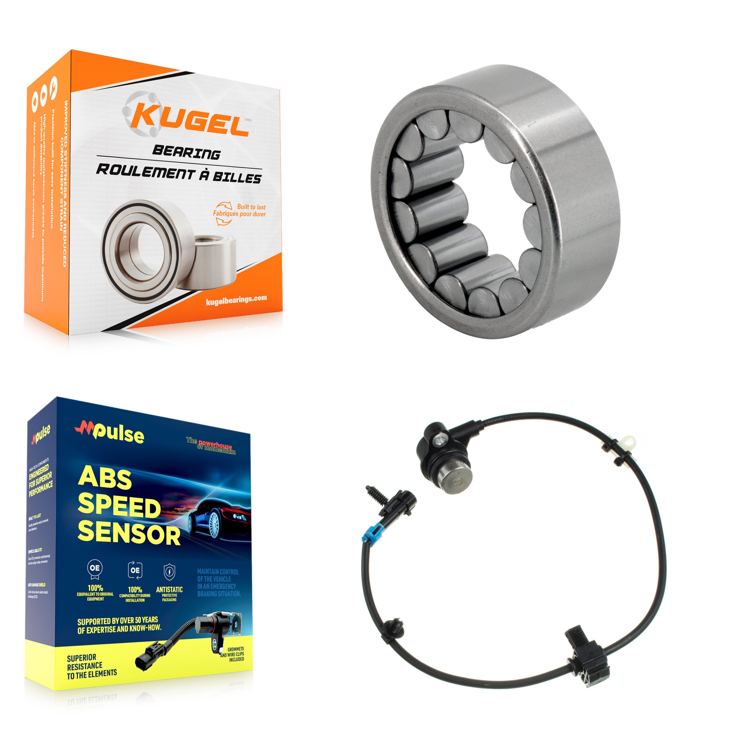 Kugel K7S-103340 Wheel Bearing for 2008-2012 Chevrolet Express 1500, GMC Savana 1500 - Rear product image