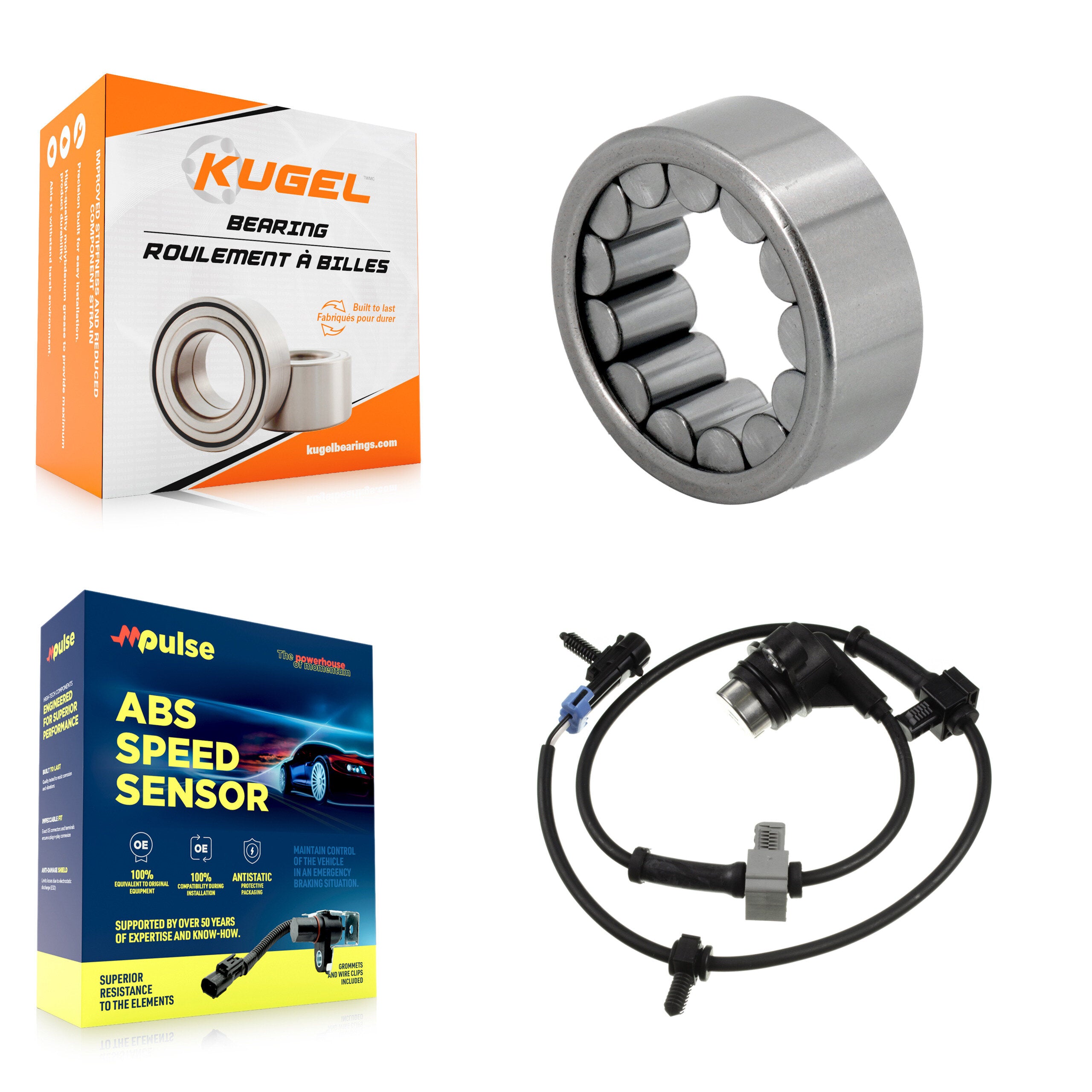 Kugel K7S-103341 Wheel Bearing for 2006-2009 Chevrolet Trailblazer, Buick Rainier, Chevrolet SSR & more - Rear product image