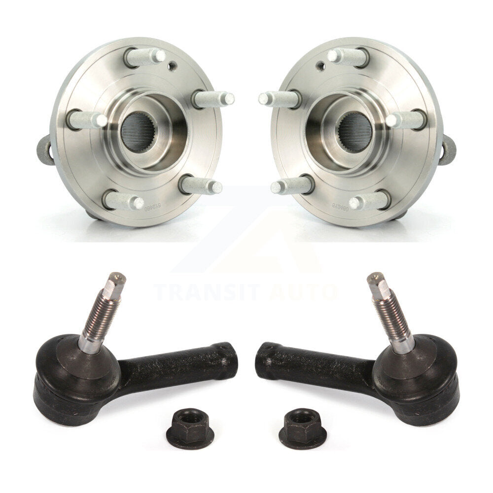 Transit Auto K7T-100164 Wheel Bearing and Hub Assembly for 2011-2019 Ford Police Interceptor Utility, Ford Explorer - Front product image