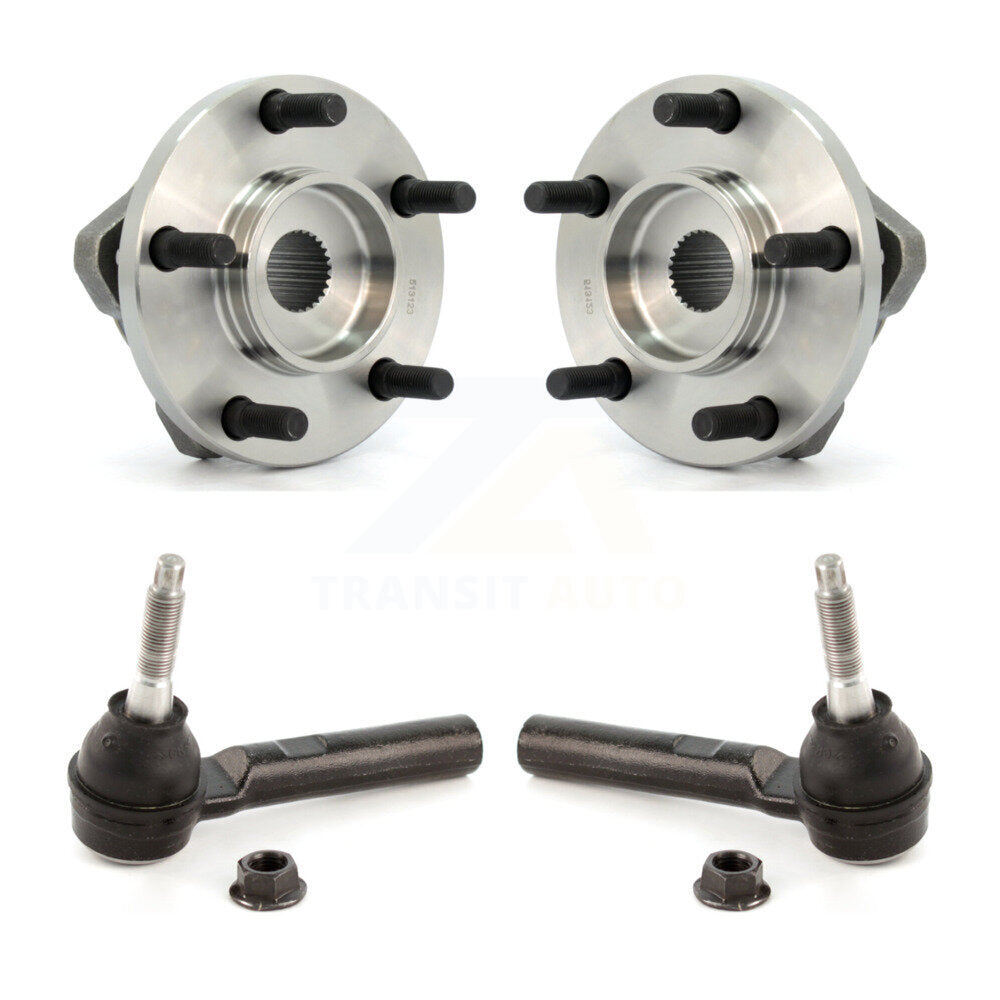 Transit Auto K7T-100182 Wheel Bearing and Hub Assembly for 2005-2007 Chrysler Town & Country, Dodge Caravan, Dodge Grand Caravan - Front product image