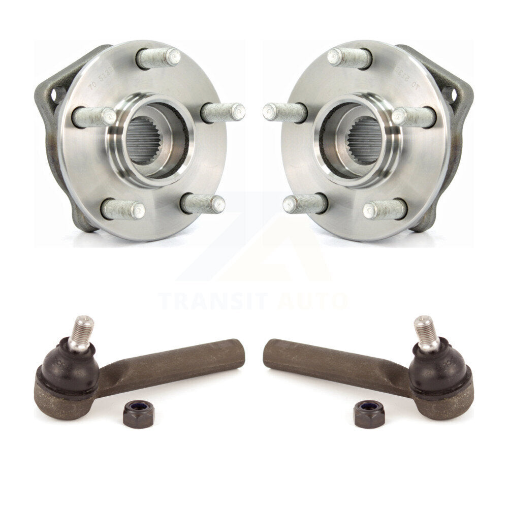 Transit Auto K7T-100205 Wheel Bearing and Hub Assembly for 2005-2014 Subaru Forester, Subaru Impreza, Subaru XV Crosstrek & more - Front product image