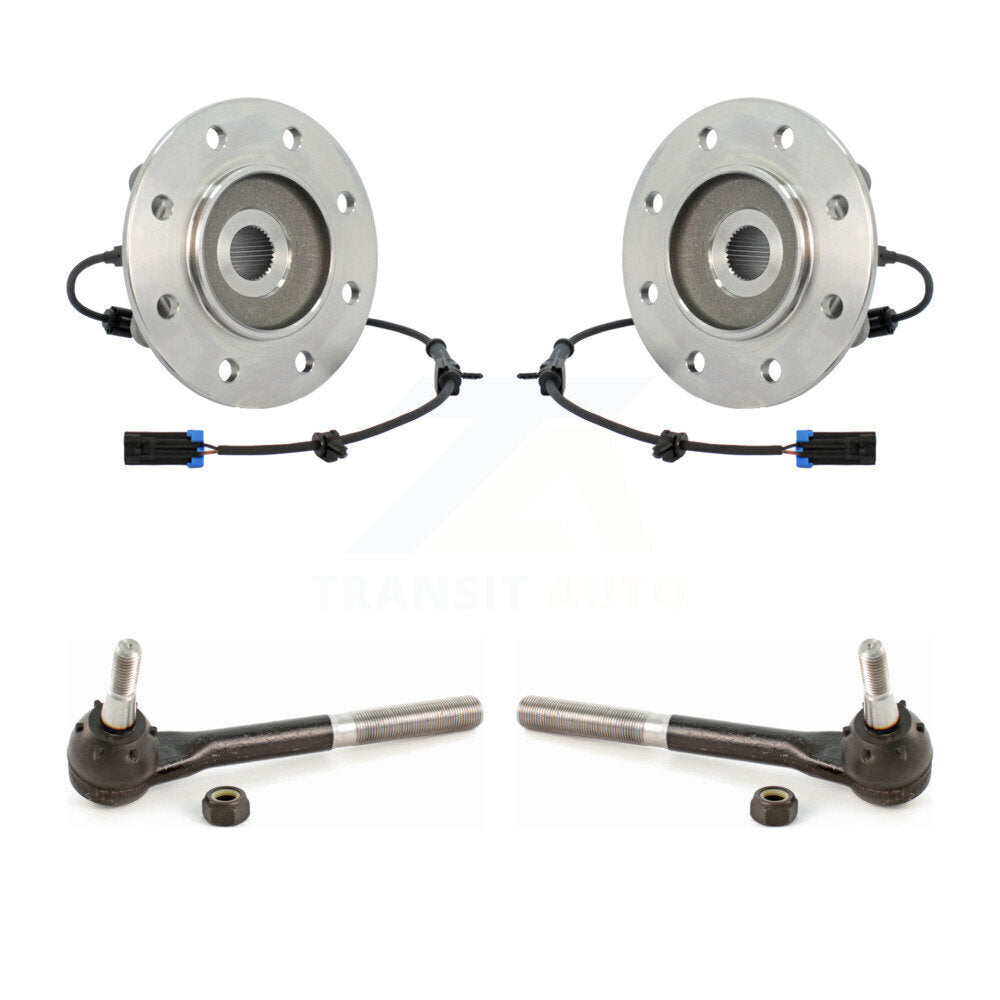 Transit Auto K7T-100258 Wheel Bearing and Hub Assembly for 1988-2000 Chevrolet K1500, GMC K1500, Chevrolet K1500 Suburban & more - Front product image