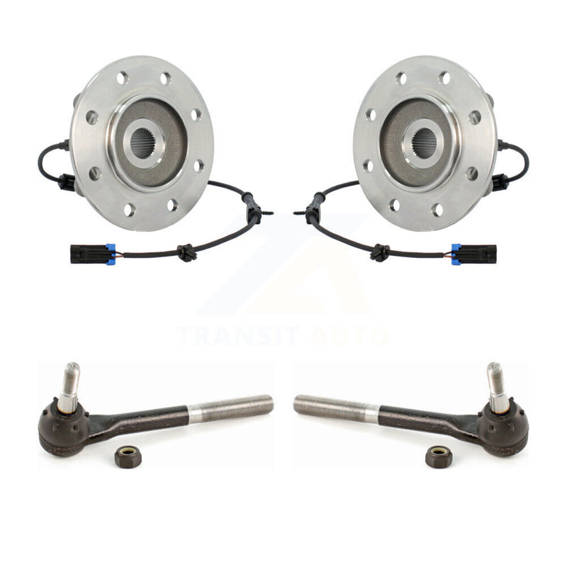 Transit Auto K7T-100258 Wheel Bearing and Hub Assembly for 1988-2000 Chevrolet K1500, GMC K1500, Chevrolet K1500 Suburban & more - Front product image