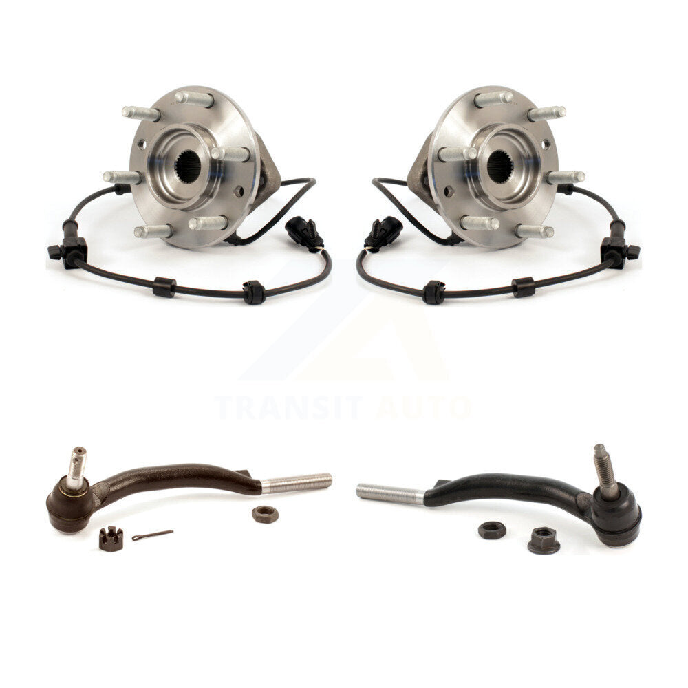 Transit Auto K7T-100342 Wheel Bearing and Hub Assembly for 2002-2009 Saab 9-7x, Buick Rainier, GMC Envoy XUV & more - Front product image