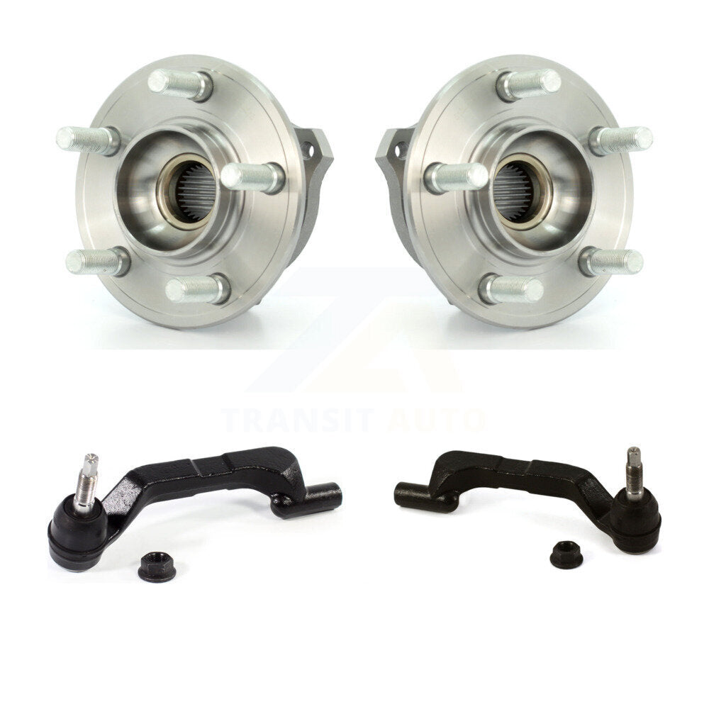 Transit Auto K7T-100354 Wheel Bearing and Hub Assembly for 2011-2023 Dodge Challenger, Chrysler 300, Dodge Charger - Front product image