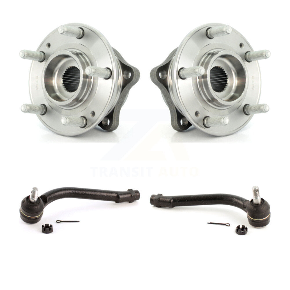 Transit Auto K7T-100370 Wheel Bearing and Hub Assembly for 2007-2013 Kia Sorento, Hyundai Santa Fe, Hyundai Veracruz - Front product image