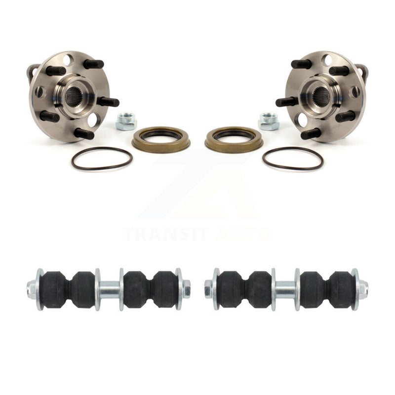Transit Auto K7T-100468 Wheel Bearing and Hub Assembly for 1995-2005 Chevrolet Cavalier, Pontiac Sunfire - Front product image