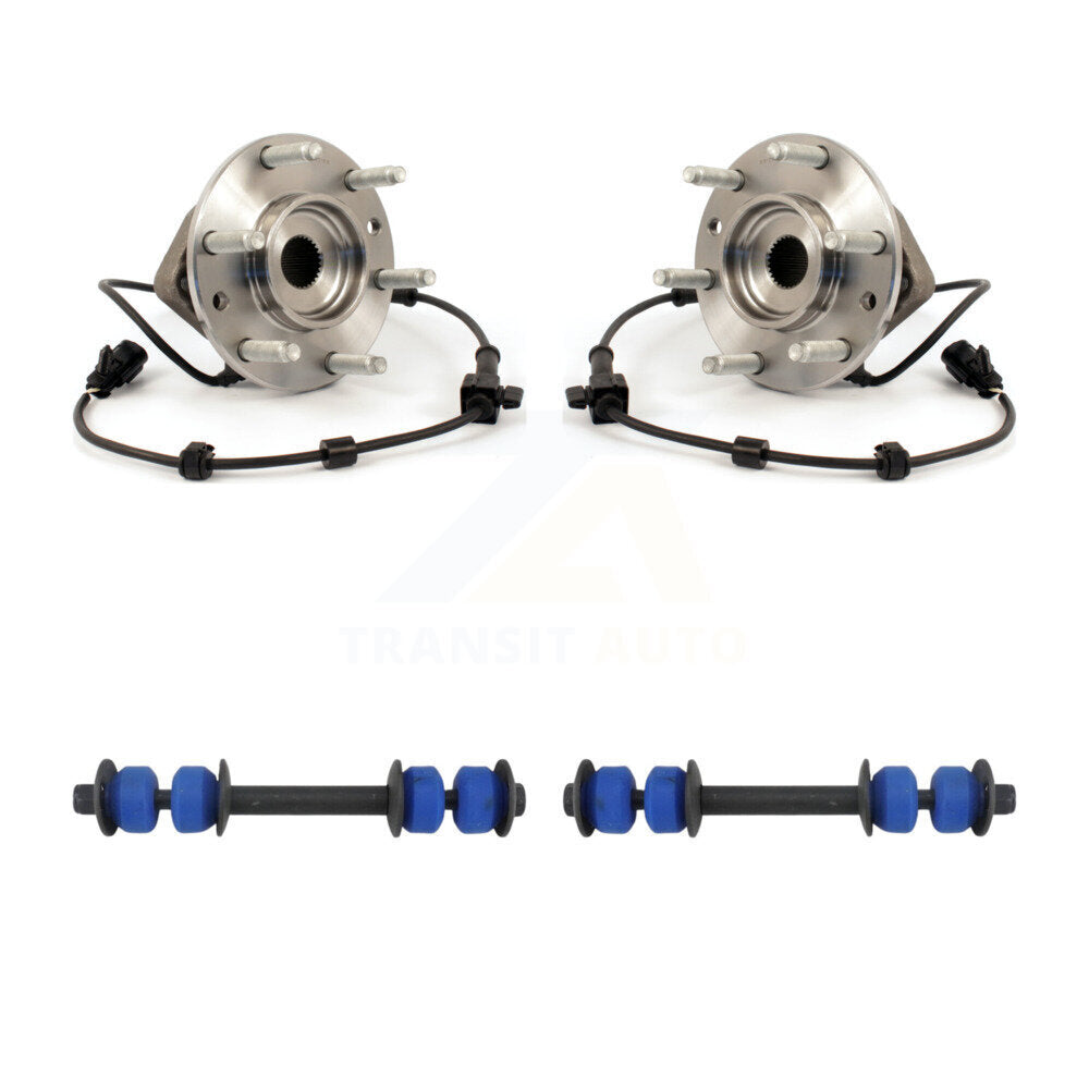 Transit Auto K7T-100512 Wheel Bearing and Hub Assembly for 2008-2009 Chevrolet Trailblazer, GMC Envoy, Saab 9-7x - Front product image
