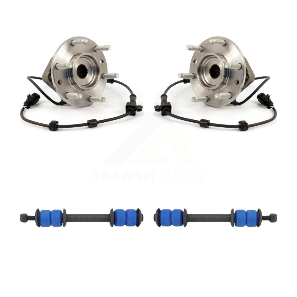 Transit Auto K7T-100513 Wheel Bearing and Hub Assembly for 2008-2009 Chevrolet Trailblazer, GMC Envoy, Saab 9-7x - Front product image