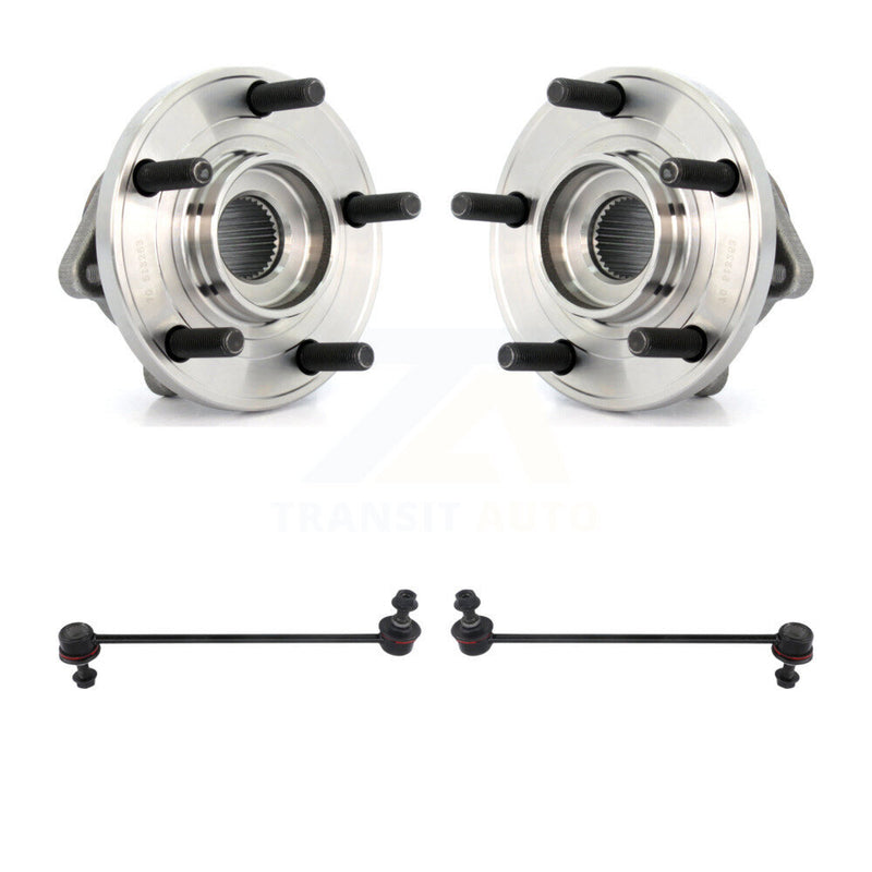 Transit Auto K7T-100570 Wheel Bearing and Hub Assembly for 2007-2014 Chrysler 200, Dodge Avenger, Dodge Caliber & more - Front product image