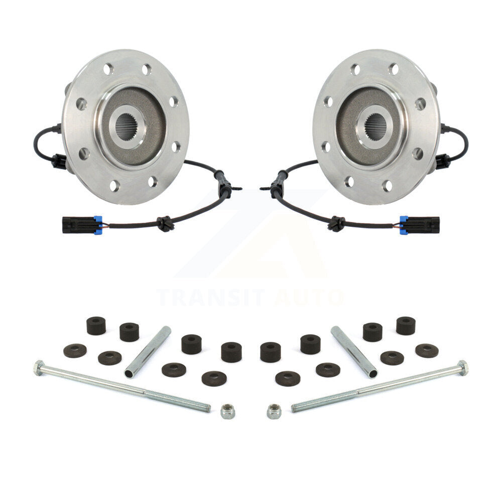 Transit Auto K7T-100649 Wheel Bearing and Hub Assembly for 1988-2000 Chevrolet K1500, GMC K1500, Chevrolet K1500 Suburban & more - Front product image