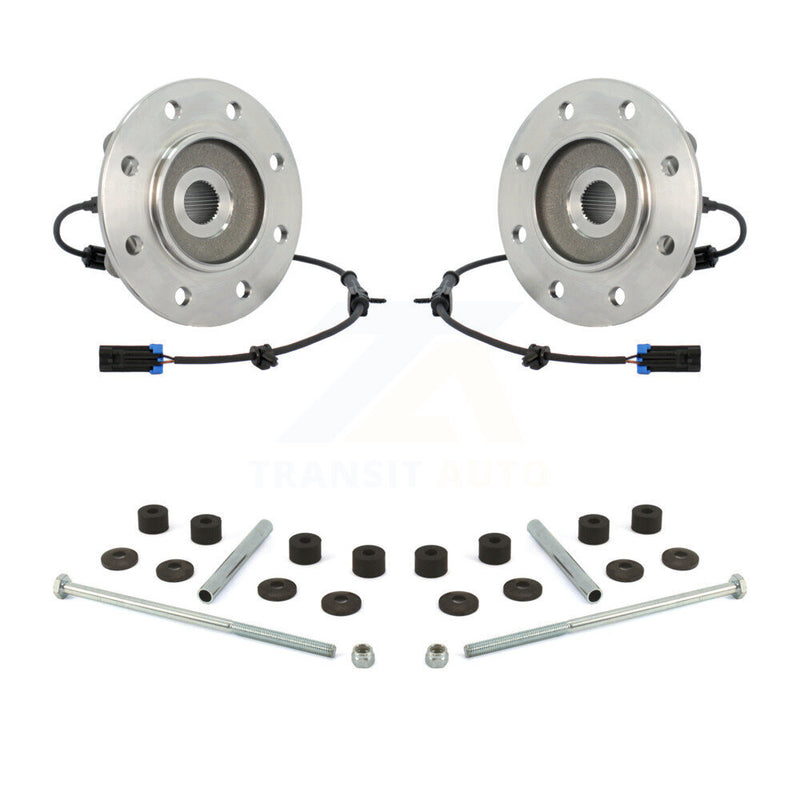 Transit Auto K7T-100649 Wheel Bearing and Hub Assembly for 1988-2000 Chevrolet K1500, GMC K1500, Chevrolet K1500 Suburban & more - Front product image