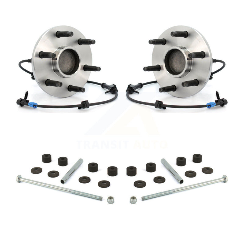 Transit Auto K7T-100668 Wheel Bearing and Hub Assembly for 1999-2014 Chevrolet Silverado 1500 Classic, GMC Sierra 1500 Classic, Chevrolet Silverado 1500 & more - Front product image