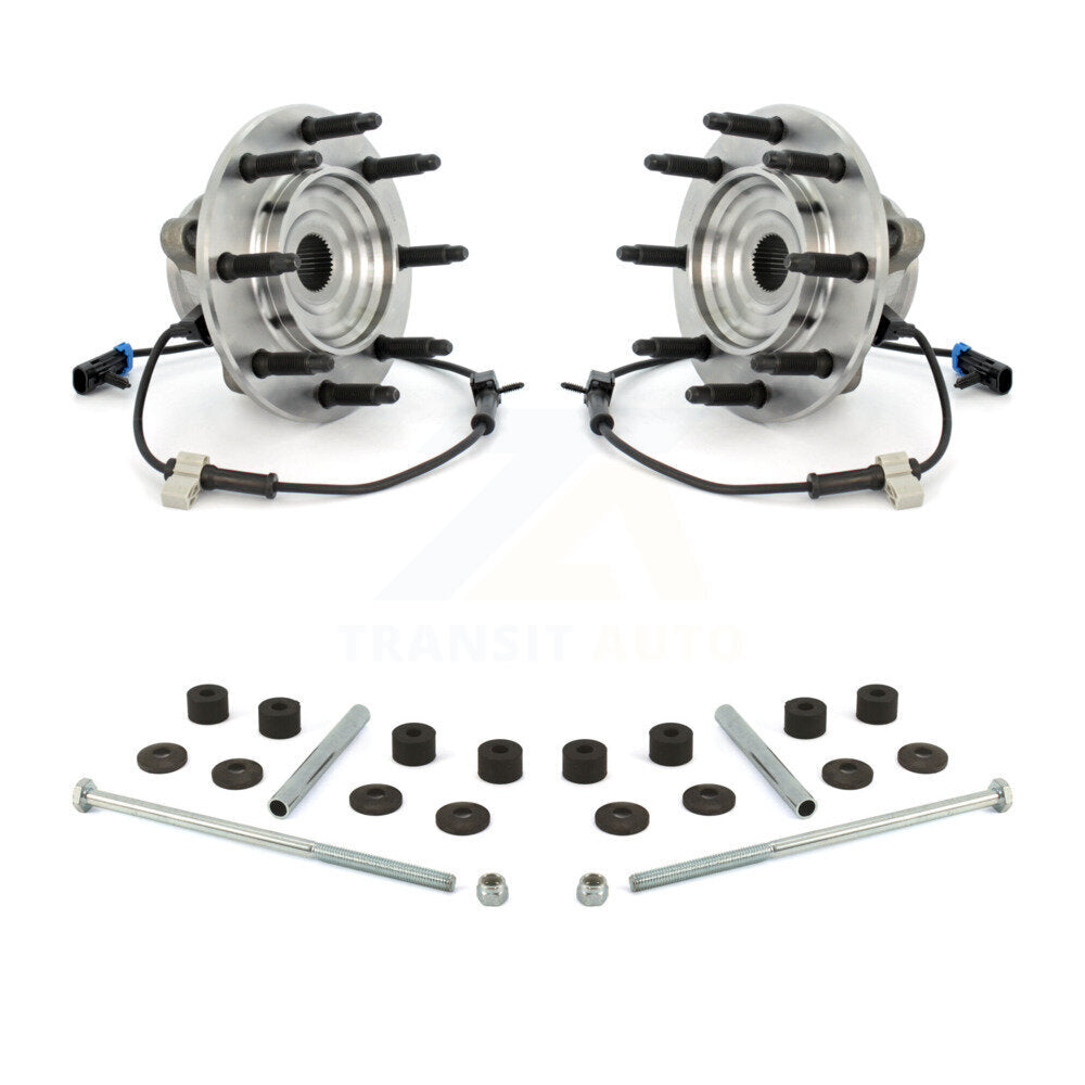 Transit Auto K7T-100671 Wheel Bearing and Hub Assembly for 1999-2007 Chevrolet Silverado 1500 Classic, Chevrolet Silverado 1500 HD Classic, Chevrolet Silverado 2500 HD Classic & more - Front product image
