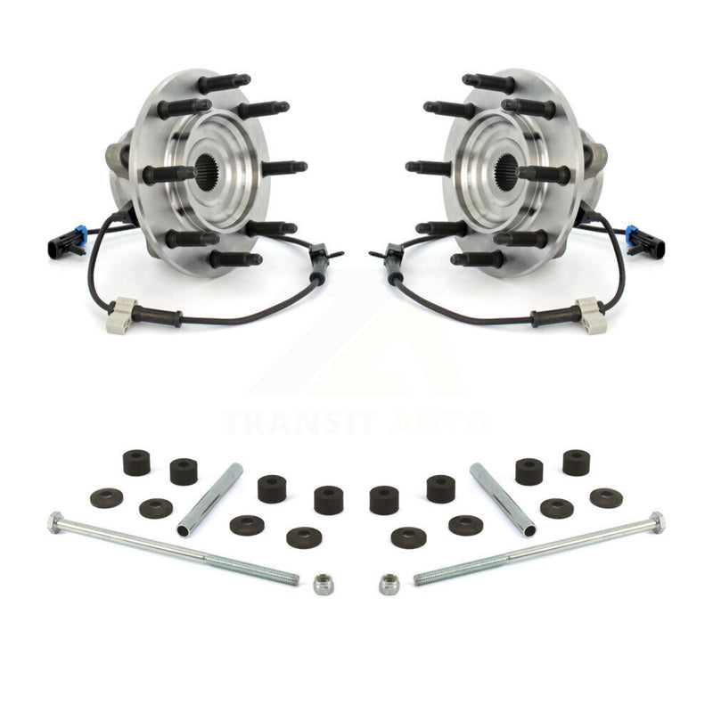 Transit Auto K7T-100671 Wheel Bearing and Hub Assembly for 1999-2007 Chevrolet Silverado 1500 Classic, Chevrolet Silverado 1500 HD Classic, Chevrolet Silverado 2500 HD Classic & more - Front product image