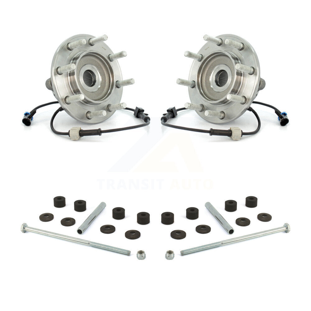 Transit Auto K7T-100697 Wheel Bearing and Hub Assembly for 2001-2007 Chevrolet Silverado 3500 Classic, GMC Sierra 3500 Classic, Chevrolet Silverado 3500 & more - Front product image