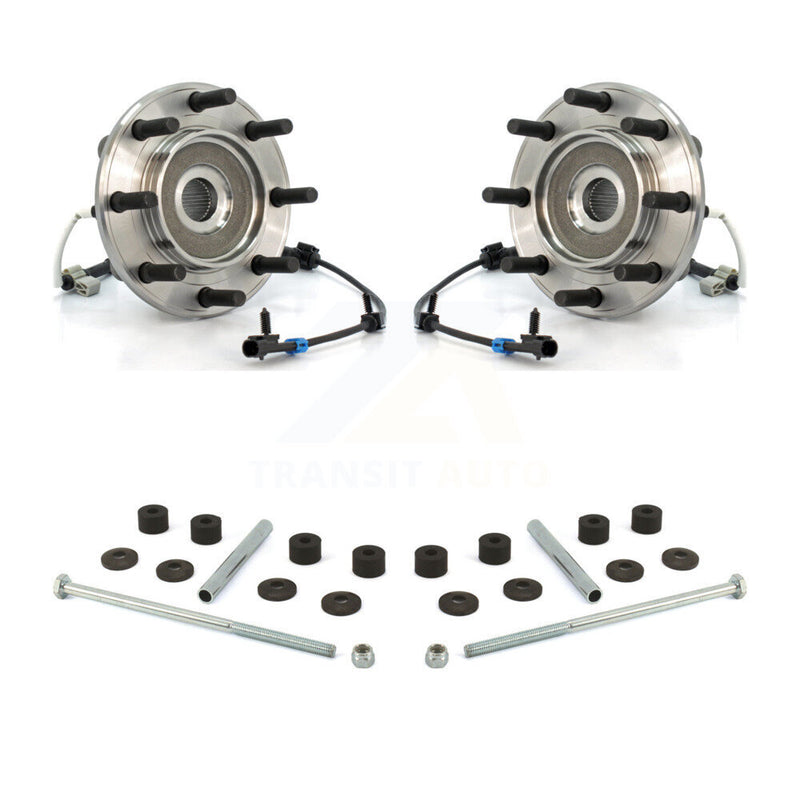 Transit Auto K7T-100699 Wheel Bearing and Hub Assembly for 2001-2007 Chevrolet Silverado 3500 Classic, GMC Sierra 3500 Classic, Chevrolet Silverado 3500 & more - Front product image