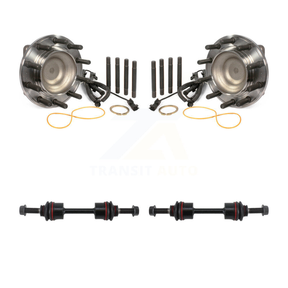 Transit Auto K7T-100733 Wheel Bearing and Hub Assembly for 2011-2016 Ford F-450 Super Duty, Ford F-550 Super Duty - Front product image