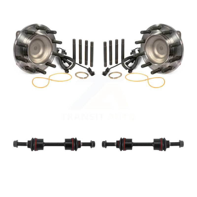 Transit Auto K7T-100733 Wheel Bearing and Hub Assembly for 2011-2016 Ford F-450 Super Duty, Ford F-550 Super Duty - Front product image