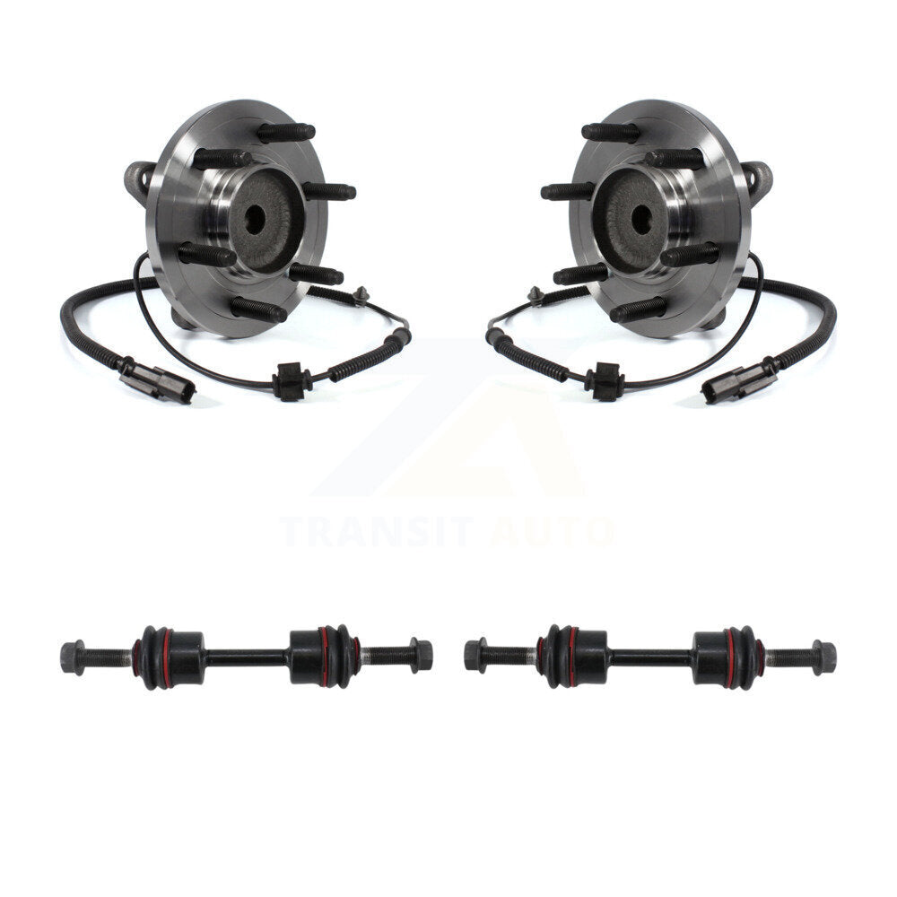 Transit Auto K7T-100737 Wheel Bearing and Hub Assembly for 2011-2014 Ford Expedition, Ford F-150, Lincoln Navigator - Front product image